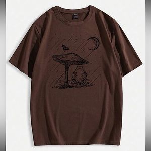 SHEIN Mushroom Toad Tee